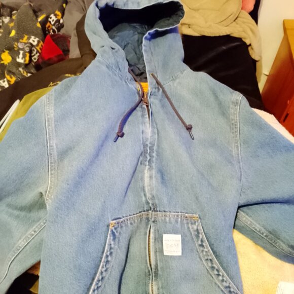 Levi's men's denim potrero hoodie size men's small - Picture 1 of 3